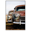 Xxl Wandbild Alte Rostige Autos Hochformat Produktvorschau Frontal