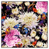 Xxl Wandbild Aquarell Von Wilden Blumen Quadrat Produktvorschau Frontal