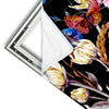 Xxl Wandbild Aquarell Von Wilden Blumen Schmal Materialvorschau