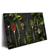 Xxl Wandbild Aromen Der Natur Querformat Produktvorschau Seitlich