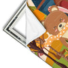Xxl Wandbild Baer Haeschen Quadrat Materialvorschau