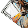 Xxl Wandbild Bella Abstraktes Pferdeportraet Hochformat Materialvorschau