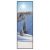 Xxl Wandbild Berge Und Waelder In Schnee Schmal Produktvorschau Frontal
