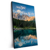 Xxl Wandbild Bergsee Im Wald Hochformat Produktvorschau Seitlich