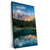 Xxl Wandbild Bergsee Im Wald Hochformat Produktvorschau Seitlich