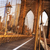 Xxl Wandbild Beruehmte Brooklyn Bridge Quadrat Zoom