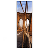 Xxl Wandbild Beruehmte Brooklyn Bridge Schmal Produktvorschau Frontal
