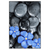 Xxl Wandbild Blaue Blume Graue Steine Hochformat Produktvorschau Frontal