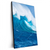 Xxl Wandbild Blaue Welle Im Meer Hochformat Produktvorschau Seitlich