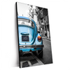 Xxl Wandbild Blauer Oldtimer Hochformat Produktvorschau Seitlich