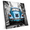 Xxl Wandbild Blauer Oldtimer Quadrat Produktvorschau Seitlich