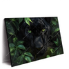 Xxl Wandbild Blick Des Panthers Querformat Produktvorschau Seitlich