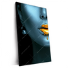Xxl Wandbild Blue Skin Hochformat Produktvorschau Seitlich