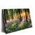 Xxl Wandbild Bluehender Wald Bei Sonnenaufgang Querformat Produktvorschau Seitlich