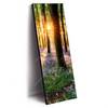 Xxl Wandbild Bluehender Wald Bei Sonnenaufgang Schmal Produktvorschau Seitlich
