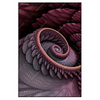 Xxl Wandbild Blueten Spirale Hochformat Produktvorschau Frontal