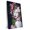 Xxl Wandbild Blumen Koenigin Hochformat Produktvorschau Seitlich