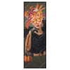 Xxl Wandbild Blumenportrait Einer Frau Schmal Produktvorschau Frontal