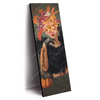 Xxl Wandbild Blumenportrait Einer Frau Schmal Produktvorschau Seitlich