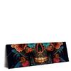 Xxl Wandbild Blumenschaedel Schwarz Panorama Produktvorschau Seitlich