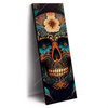 Xxl Wandbild Blumenschaedel Schwarz Schmal Produktvorschau Seitlich