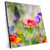 Xxl Wandbild Blumenwiese Mit Schmetterlingen Quadrat Produktvorschau Seitlich
