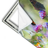 Xxl Wandbild Blumenwiese Mit Schmetterlingen Querformat Materialvorschau