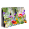 Xxl Wandbild Blumenwiese Mit Schmetterlingen Querformat Produktvorschau Seitlich