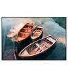 Xxl Wandbild Boote Im Bergsee Querformat Produktvorschau Frontal
