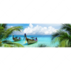 Xxl Wandbild Boote Im Tropischen Meer Panorama Motivvorschau