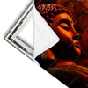 Xxl Wandbild Bronze Zen Buddha Quadrat Materialvorschau