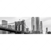 Xxl Wandbild Brooklyn Bridge Schwarzweiss Panorama Motivvorschau