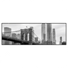 Xxl Wandbild Brooklyn Bridge Schwarzweiss Panorama Produktvorschau Frontal