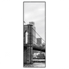 Xxl Wandbild Brooklyn Bridge Schwarzweiss Schmal Produktvorschau Frontal