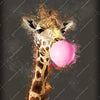 Xxl Wandbild Bubble Gum Giraffe Quadrat Motivvorschau