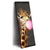 Xxl Wandbild Bubble Gum Giraffe Schmal Produktvorschau Seitlich
