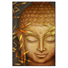Xxl Wandbild Buddha Bambus In Gold Hochformat Produktvorschau Frontal