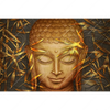 Xxl Wandbild Buddha Bambus In Gold Querformat Motivvorschau