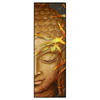 Xxl Wandbild Buddha Bambus In Gold Schmal Produktvorschau Frontal