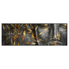 Xxl Wandbild Buddha Bambus Schwarz Panorama Produktvorschau Frontal