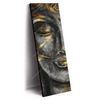 Xxl Wandbild Buddha Bambus Schwarz Schmal Produktvorschau Seitlich