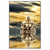 Xxl Wandbild Buddha Bei Sonnenaufgang Hochformat Produktvorschau Frontal