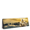 Xxl Wandbild Buddha Bei Sonnenaufgang Panorama Produktvorschau Seitlich