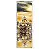 Xxl Wandbild Buddha Bei Sonnenaufgang Schmal Produktvorschau Frontal