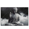 Xxl Wandbild Buddha Erleuchtung Im Dunkeln Querformat Produktvorschau Frontal