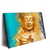 Xxl Wandbild Buddha Gold Tuerkis Querformat Produktvorschau Seitlich