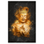 Xxl Wandbild Buddha Golden Splash Hochformat Produktvorschau Frontal