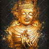 Xxl Wandbild Buddha Golden Splash Quadrat Motivvorschau