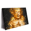Xxl Wandbild Buddha Golden Splash Querformat Produktvorschau Seitlich
