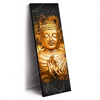 Xxl Wandbild Buddha Golden Splash Schmal Produktvorschau Seitlich